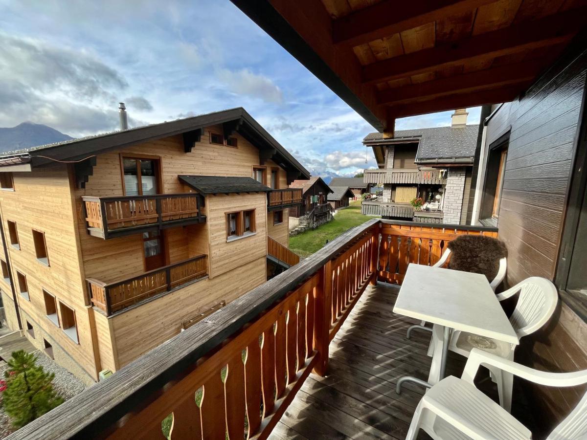 Chalet Diana - Spacious Flat - Village Core - South Facing - Ski-In/Ski-Out Bettmeralp Exteriör bild