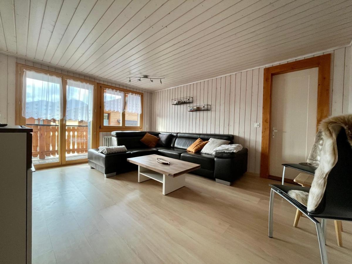 Chalet Diana - Spacious Flat - Village Core - South Facing - Ski-In/Ski-Out Bettmeralp Exteriör bild